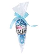 Eleganza Little Miss Hair Elastics Blue   30 stk.