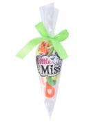 Eleganza Little Miss Hair Elastics Green   30 stk.