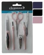 Eleganza Manicure Set Navy   6 stk.