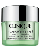 Clinique Super Defense Night Recovery Moisturizer 3-4 Combination Oily...