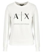Armani Exchange Kvinne Sweatshirt Hvit XL