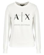 Armani Exchange Kvinne Sweatshirt Hvit L