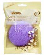 Idento Konjac Svamp - Circular - Lavender (Lilla) (U)