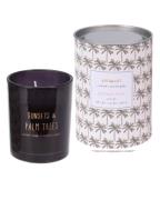 Excellent Houseware Candle In Glass Black Rose 200 g