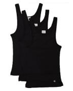 Calvin Klein 3-Pack Scoop Neck Tank Top Sort - L   3 stk.