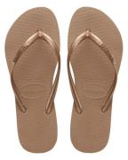 Havaianas Slim - Rosa guld - Str. 37/38