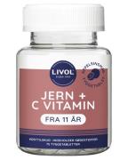 Livol Iron Chewable Tablet Orange Taste   75 stk.