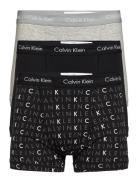 Trunk 3Pk Boksershorts Black Calvin Klein