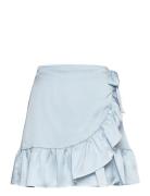 Kimm Mini Skirt Kort Skjørt Blue Second Female