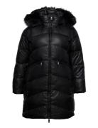 Essential Real Down Coat Inclu Fôret Kåpe Black Calvin Klein