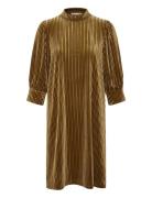 Kacaca Dress Kort Kjole Gold Kaffe