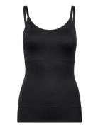 Camisole Susan Shaping Topp Black Lindex