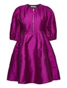 Kapilagz Dress Kort Kjole Purple Gestuz