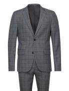 Checked Suit Dress Grey Lindbergh