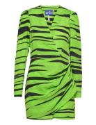 Yvonnecras Dress Kort Kjole Green Cras