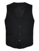 Milano Jersey Waistcoat Dressvest Black Clean Cut Copenhagen