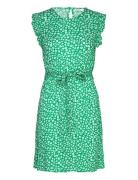 Onlsophia Life S/L Short Dress Wvn Noos Kort Kjole Green ONLY