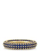 Pave Amalfi Ring- Blue Sapphire Gold Ring Smykker Blue LUV AJ
