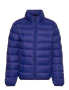 U Essential Light Down Jacket Fôret Jakke Blue Tommy Hilfiger