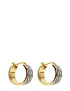 Creole Ear Wide Deia Bw Accessories Jewellery Earrings Hoops Gold Pipo...