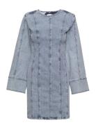 Janicegz Short Dress Kort Kjole Blue Gestuz