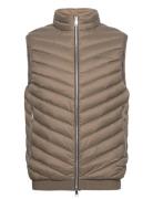 Down Vest Vest Brown Armani Exchange