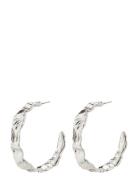 Julita Recycled Semi-Hoop Earrings Accessories Jewellery Earrings Hoop...