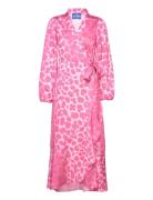 Laracras Dress Maxikjole Festkjole Pink Cras