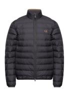 Insulated Jacket Fôret Jakke Navy Fred Perry
