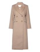 Infinity Coat Outerwear Coats Winter Coats Beige Notes Du Nord