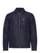 Quilted Overshirt Vattert Jakke Navy Lyle & Scott