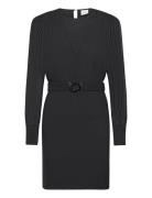 D6Marvey Contrast Sheer Dress Kort Kjole Black Dante6