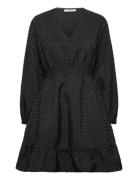 Mschhensella Dress Kort Kjole Black MSCH Copenhagen