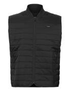Packable Crinkle Quilt Vest Vest Black Calvin Klein
