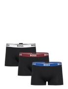 Trunk 3P Power Boksershorts Black BOSS