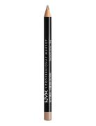 Slim Lip Pencil Nutmeg Lipliner Sminke Brown NYX Professional Makeup