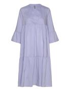 Cuantoni Dress Knelang Kjole Purple Culture