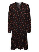 Lyngsz Dress Knelang Kjole Multi/patterned Saint Tropez