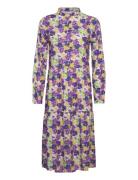 Anita Dress Knelang Kjole Multi/patterned Lollys Laundry