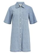 Objsali Denim Dress 131 Kort Kjole Blue Object