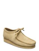 Wallabee Semskede Boots Snøresko Beige Clarks Originals