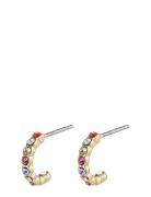 Brigitte Accessories Jewellery Earrings Hoops Gold Pilgrim