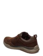 Mens Relaxed Fit Benago - Waterproof Lave Sneakers Brown Skechers