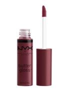 Butter Gloss Lipgloss Sminke Purple NYX Professional Makeup
