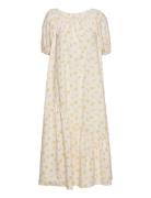 Aluna Dress Knelang Kjole Multi/patterned EDITED