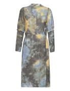 Lucy Dress Knelang Kjole Multi/patterned NORR