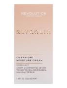 Revolution Skincare Glycolic Acid Glow Overnight Cream Beauty Women Sk...