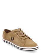 Kingston Suede Lave Sneakers Khaki Green Fred Perry