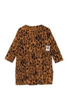 Basic Leopard Ls Dress Tencel™ Dresses & Skirts Dresses Casual Dresses...