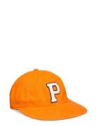 Cotton Twill Ball Cap Accessories Headwear Caps Orange Polo Ralph Laur...